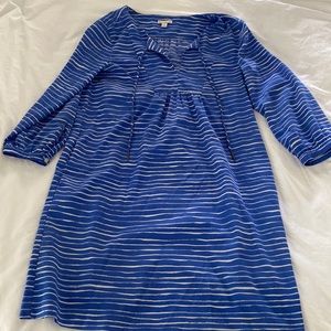 Blue and White dress from GAP size XS